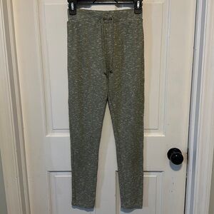 Gymshark Cotton Leggings/Sweatpants size small green